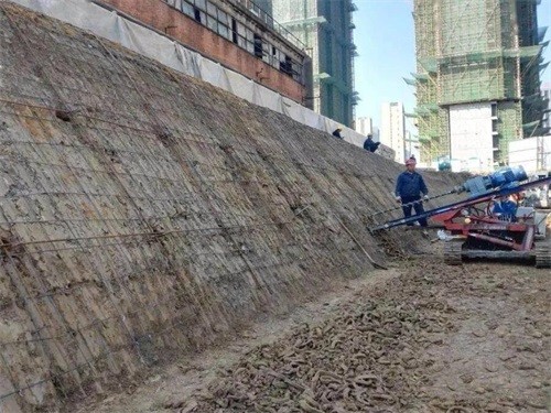 温江建筑边坡支护
